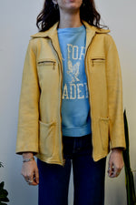 Buttermilk Deerskin Leather