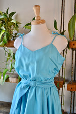 Sky Blue Ruffle Dress