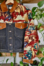 Cowboy Chic Cropped Denim Jacket