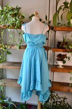 Sky Blue Ruffle Dress