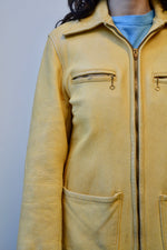 Buttermilk Deerskin Leather