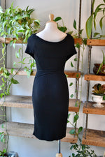 90s Le Chateau Ribbed Off The Shoulder Number