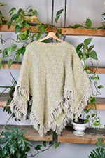 Vintage Woven Poncho