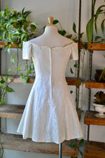 Paris Sports Club Lacey Off The Shoulder Mini Dress