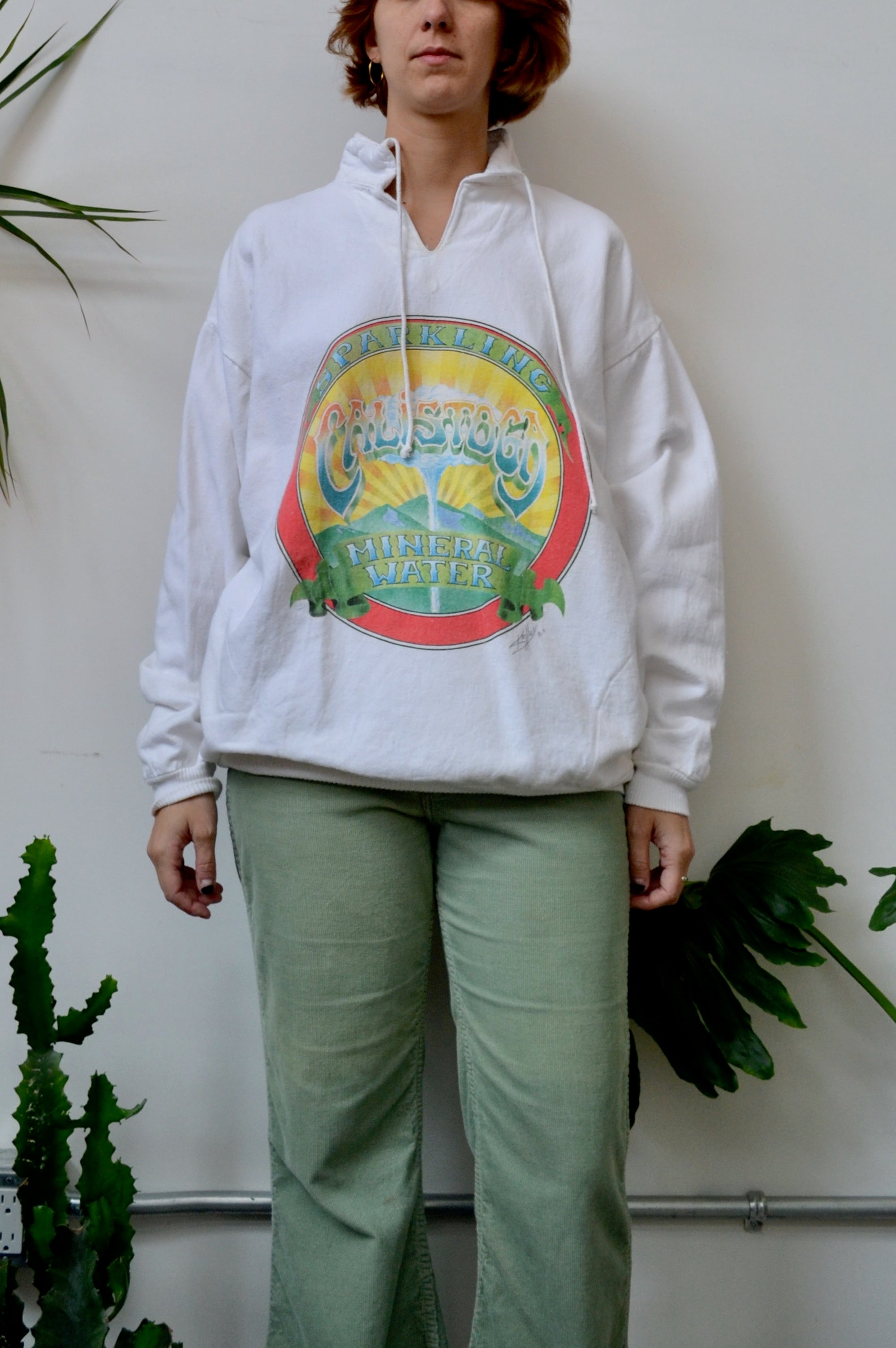 Calistoga Sparkling Water Pullover