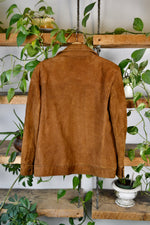 Vintage Chestnut Suede Jacket