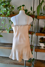Peachy Satin Teddie