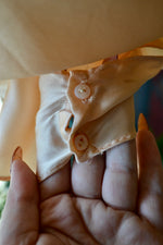Peachy Satin Teddie