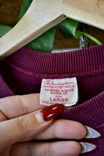 Vintage Maroon Champion Reverse Weave Sweatshirt