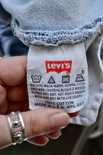 Light Wash Levi Button Fly's