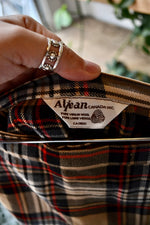 80s Pleated Wool Skirt