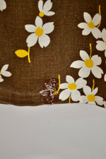 Vintage Sheer Sleeve Floral Blouse