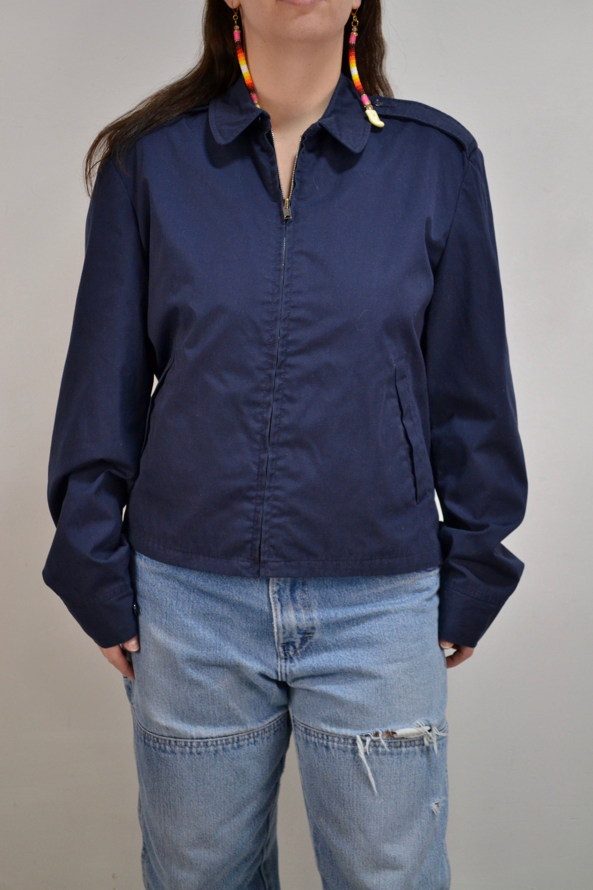 Navy Blue Light Jacket