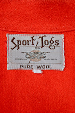 Fifties Sport Togs Wool Shirt