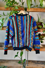 Wacky 3D Knit Merino Sweater