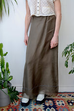 Silk Maxi Skirt