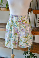 80s Lilac Matching Bolero and Short Set