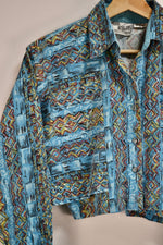 Western Cropped Shirt/Light Jacket