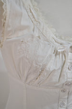 The Perfect White Cotton Summer Dress