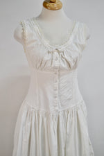 The Perfect White Cotton Summer Dress