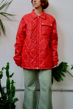 Contrast Quilt Jacket