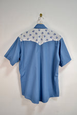 Floral Western Snap Up