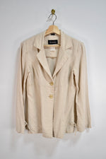 Le Chateau Linen Blend Blouse