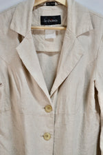 Le Chateau Linen Blend Blouse