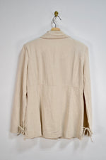 Le Chateau Linen Blend Blouse