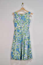 Vintage Floral Wiggle Dress