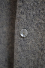 Vintage Light Grey Cashmere Cardi