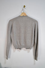 Vintage Light Grey Cashmere Cardi