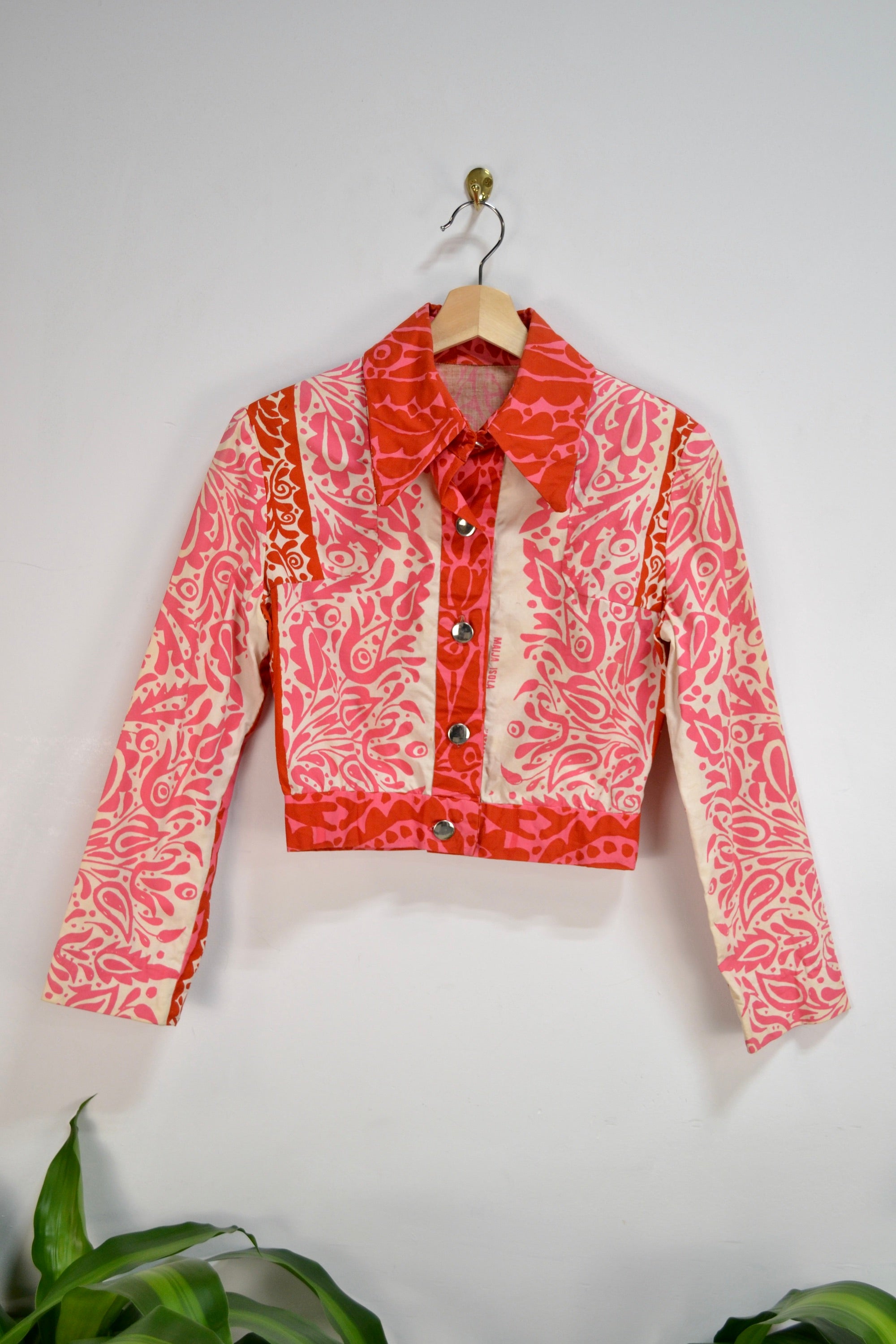 Vintage Handmade Cropped Jacket