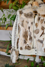 Gorgeous Y2K Bebe Fur and Leather Jacket