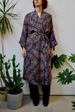 Nineties Designer Silk Robe