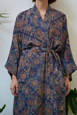 Nineties Designer Silk Robe