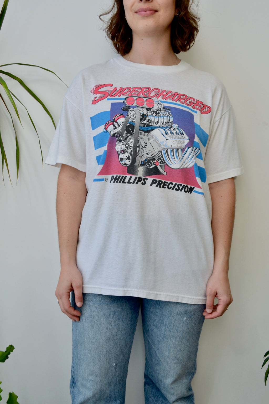 Supercharged Engine Tee