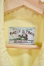 Vintage Pale Yellow Lightweight Jacket