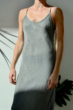 DKNY Silver Slinky Maxi