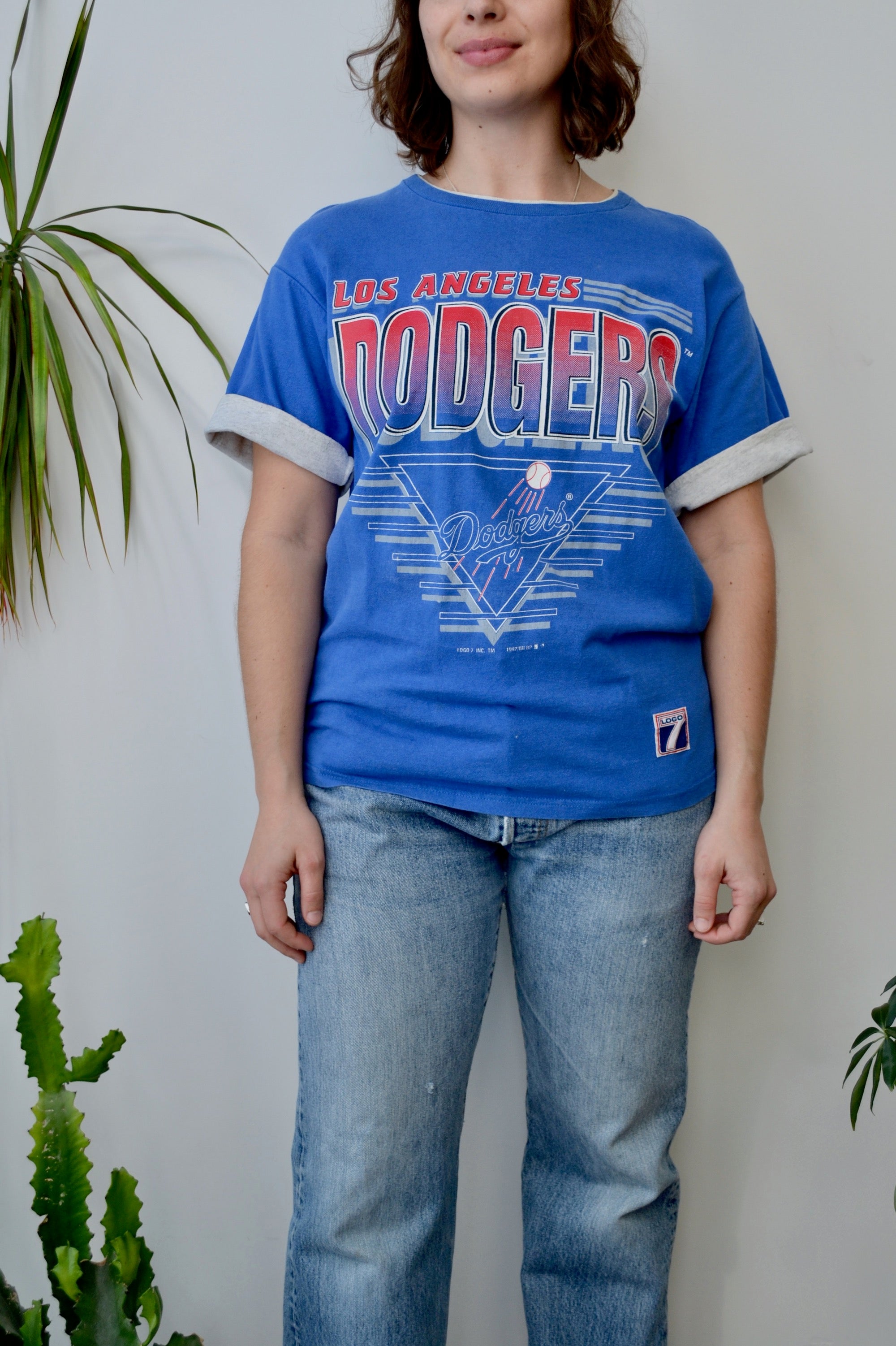 Double Sleeve Dodgers Tee