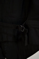 Antique 1910s/1920s Waistcoat Black Vest