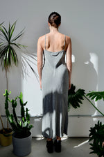 DKNY Silver Slinky Maxi