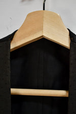 Antique 1910s/1920s Waistcoat Black Vest