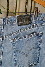 Silver Tab Baggy Mega Wide Leg Blue Jeans