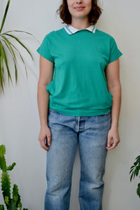 Eighties Teal Polo