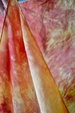 Sunset Tie Dye Silk Scarf