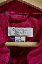 Y2K Hot Pink Suede Jacket