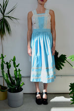 Baby Blue Lace Pinafore