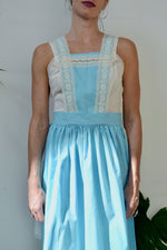 Baby Blue Lace Pinafore