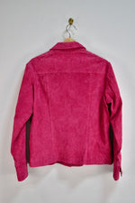 Y2K Hot Pink Suede Jacket